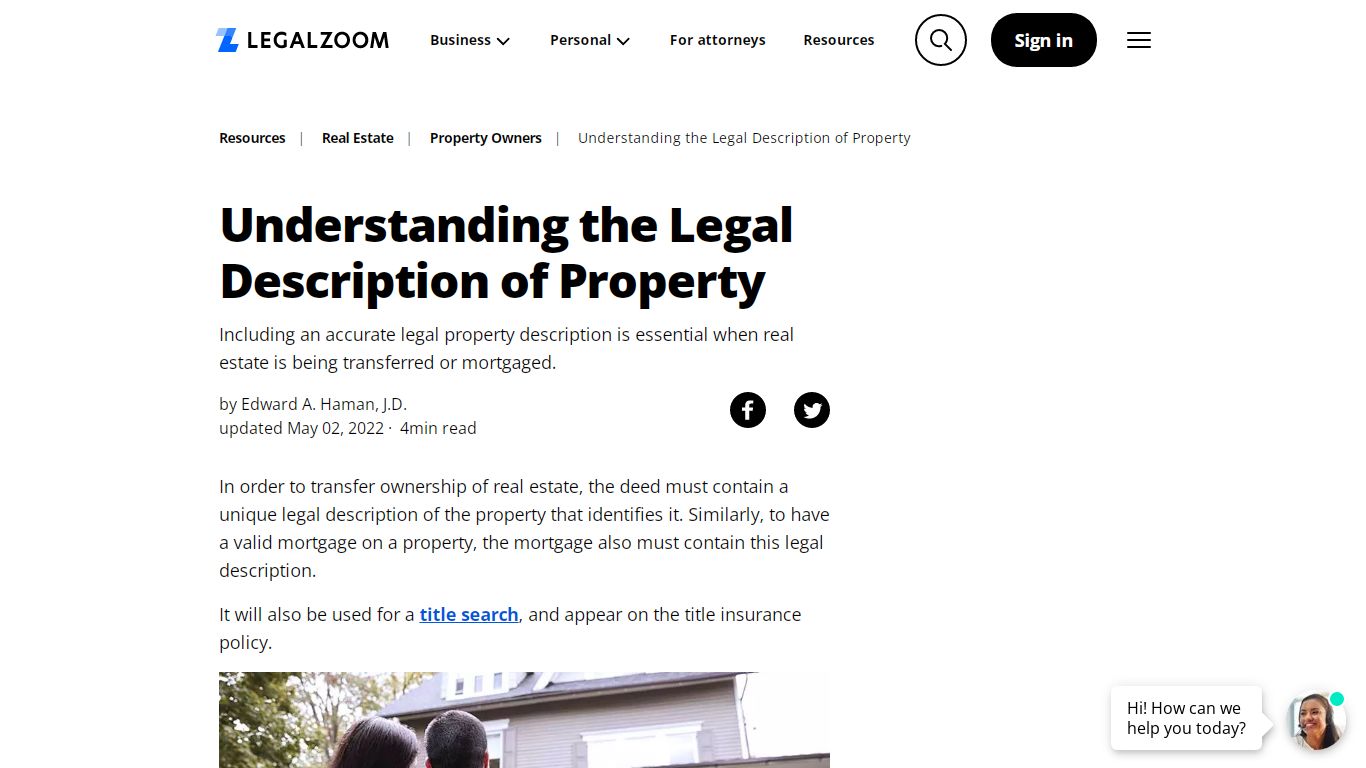 Understanding the Legal Description of Property | LegalZoom